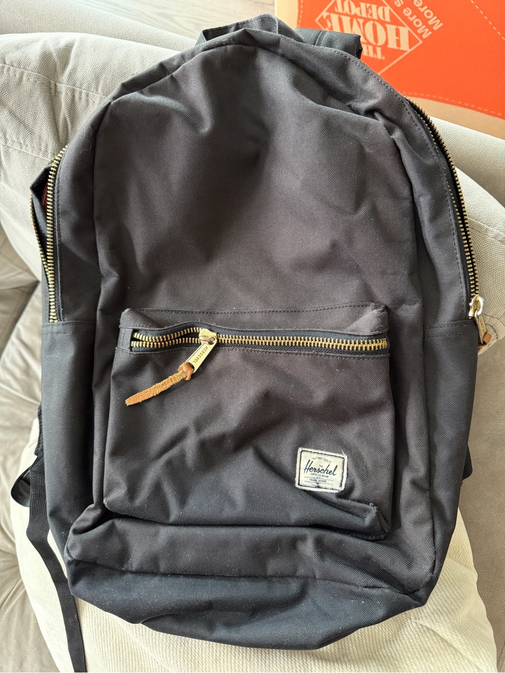 Hershel Classic Black Backpack